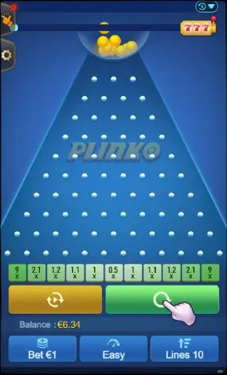 Strategie Plinko nei casinò online.
