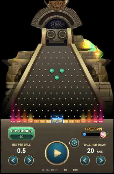 Gioca a Plinko gratis e con soldi veri.